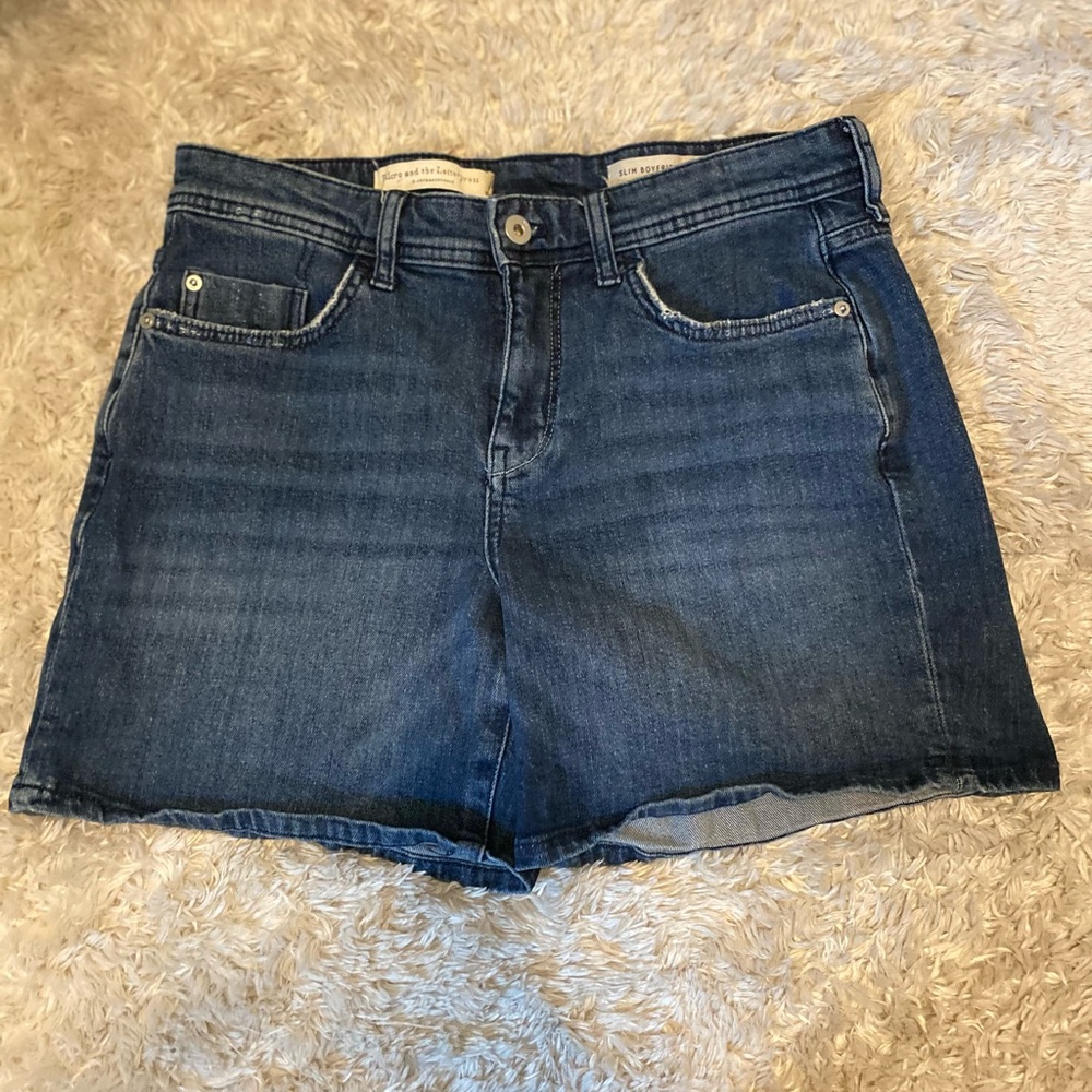 Anthropologie Blue Jean Shorts Classic Denim Style